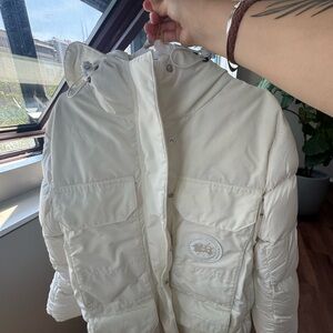 Canada Goose Women's Off-White Puffer Jacket -